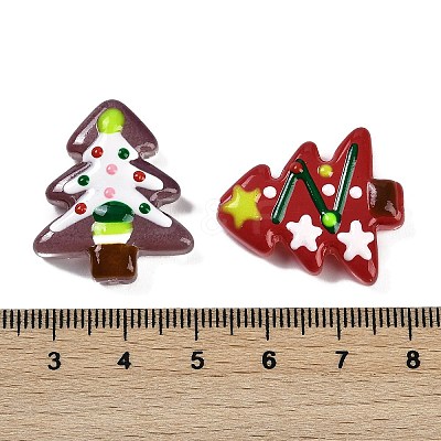 Christmas Theme Handmade Lampwork Beads LAMP-I027-07-1
