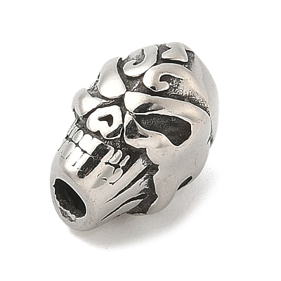 304 Stainless Steel Beads STAS-S183-09AS-1