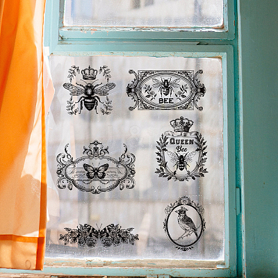 3 Sheets 3 Styles PVC Waterproof Decorative Stickers DIY-WH0404-207-1