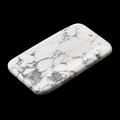 Natural Howlite Big Pendants G-F820-06A-01-1