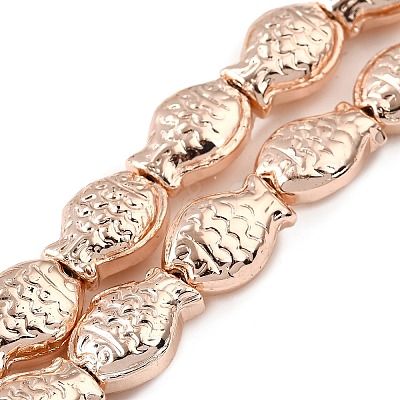 Electroplate Glass Beads Strands EGLA-V001-01D-1