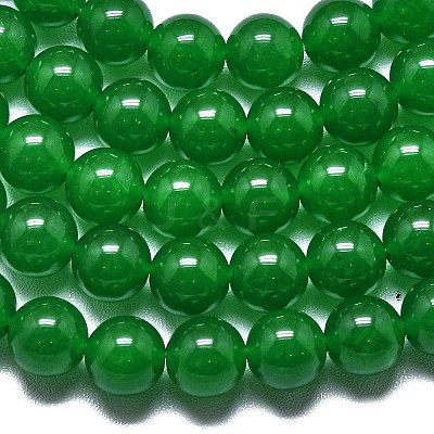 Natural Malaysia Jade Beads Strands G-L645-C01-8mm-17-1