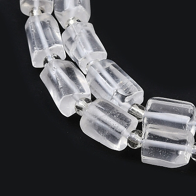 Natural Quartz Crystal Beads Strands G-G162-D01-01-1