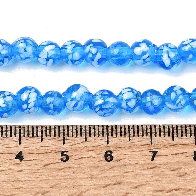 Handmade Lampwork Beads Strands LAMP-H071-01A-10-1