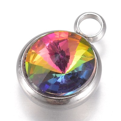 Glass Charms GLAA-G019-P01-1