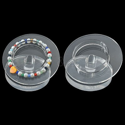 Organic Glass Bracelets/Bangles Display Racks X-BDIS-N001-02-1