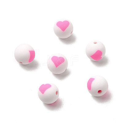 Handmade Polymer Clay Beads CLAY-I011-01B-02-1