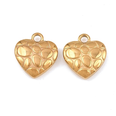 201 Stainless Steel Pendants STAS-D210-03D-G-1