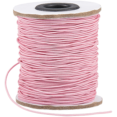 Elastic Round Jewelry Beading Cords Nylon Threads NWIR-SP0001-01D-1