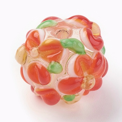 Handmade Lampwork Beads LAMP-P051-H09-1
