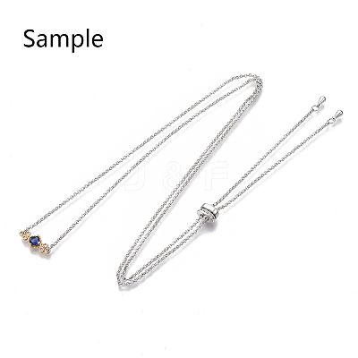 Brass Necklaces Making LS-KK-S061-162P-1