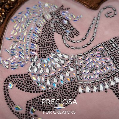 Preciosa® Crystal Hotfix Flatback Stones Y-PRC-HSS12-20410-200-1