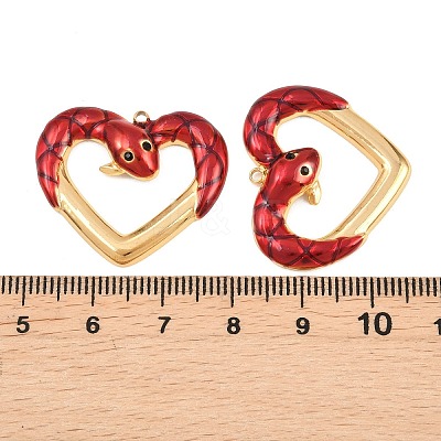 304 Stainless Steel Rhinestone Pendants STAS-P445-02G-02-1