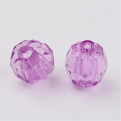 Transparent Acrylic Beads DB8mmC-06-1