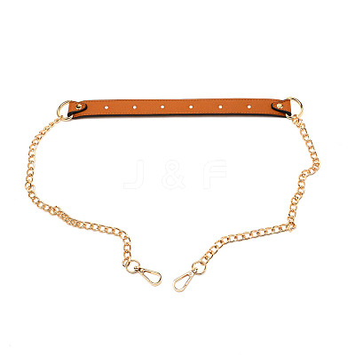 PU Leather Bag Strap PURS-WH0001-02B-1