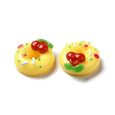 Opaque Resin Imitation Food Decoden Cabochons CRES-M014-01B-1