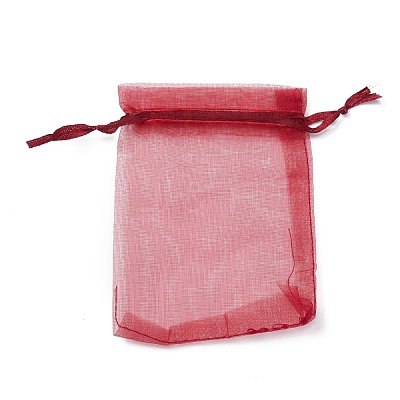 Organza Gift Bags with Drawstring OP-R016-9x12cm-03-1
