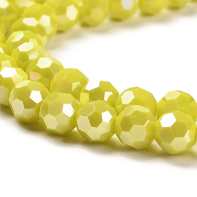 Opaque Glass Beads Stands LS-EGLA-A035-P6mm-B04-1