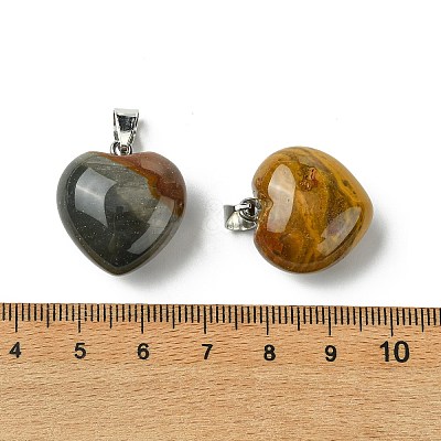 Natural Picasso Jasper Pendants G-F820-10A-10-1