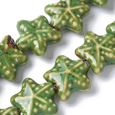 Ocean Series Handmade Porcelain Beads X1-PORC-R002-05-04-1