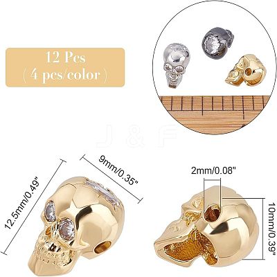 Brass Beads ZIRC-NB0001-27-NR-1