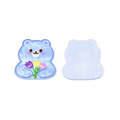 Printed Acrylic Cabochons OACR-N135-87-1