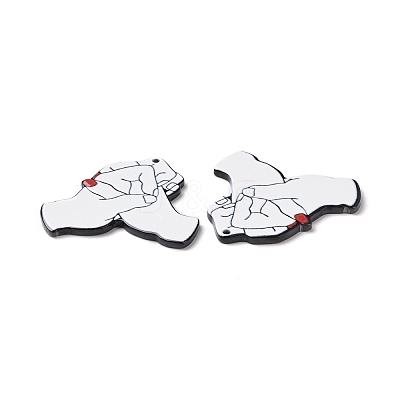Acrylic Pendants SACR-G030-03G-1