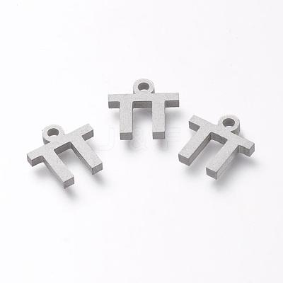 Non-Tarnish 304 Stainless Steel Pendants STAS-F267-10P-P-1