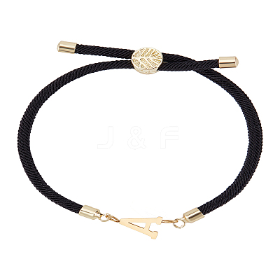 1Pc Adjustable Nylon Cord Slider Bracelets for Women BJEW-LP0001-32A-01-1