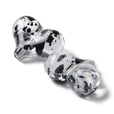 Transparent Acrylic Beads MACR-D082-02-1