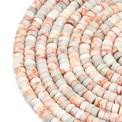 Natural Red Netstone Beads Strands G-P575-B19-4x2mm-1