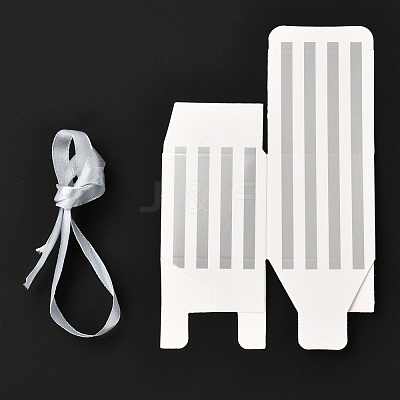 Square Foldable Creative Paper Gift Box CON-P010-C04-1