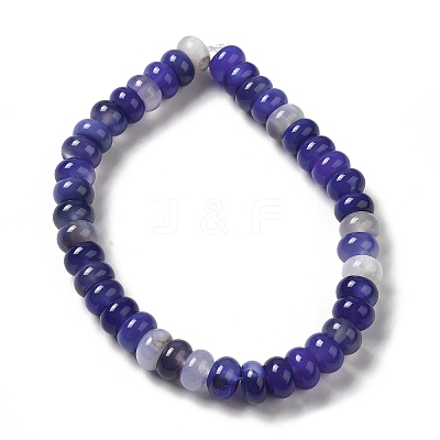 Natural Agate Beads Strands G-H295-C03-14-1