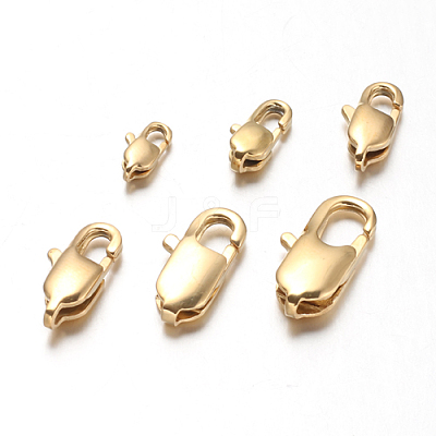 Tarnish Resistant 316 Surgical Stainless Steel Lobster Claw Clasps STAS-Z013-01G-1