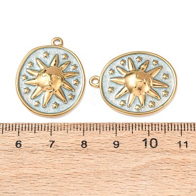 304 Stainless Steel Pendants X-STAS-N129-10G-03-1