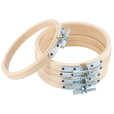 Bamboo Embroidery Hoops AJEW-WH20020-316B-1