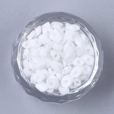 6/0 Baking Paint Glass Seed Beads SEED-S034-A15-1