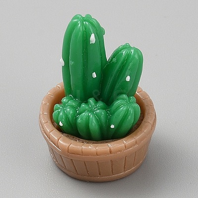Cactus Miniature Ornaments DJEW-CJC0005-02G-1