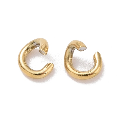 Ion Plating(IP) 304 Stainless Steel Open Jump Rings X-STAS-M235-M-01-1