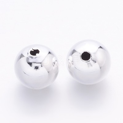 Brass Beads ECR8MM-S-1