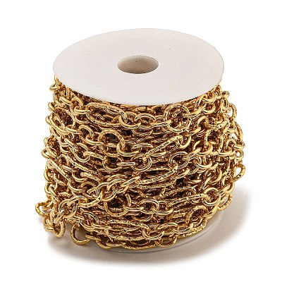 10M Ion Plating(IP) 304 Stainless Steel Figaro Chains CHS-G034-09G-1