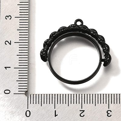 Alloy Open Back Bezel Pendants PALLOY-I223-17EB-1
