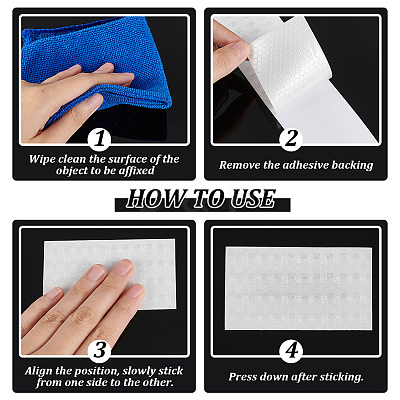 Honeycomb Patern PVC Reflective Self Adhesive Safety Tapes for Cars DIY-WH0430-382-1