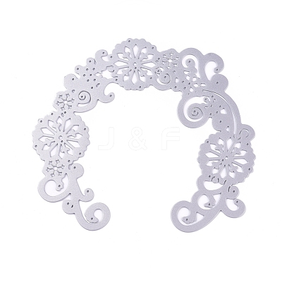 Lacework Pattern Carbon Steel Cutting Dies Stencils DIY-E024-20-1