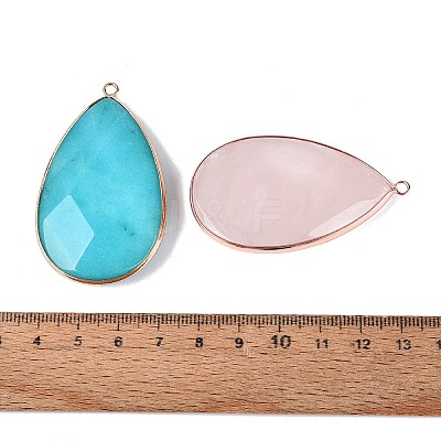 Natural & Synthetic Mixed Stone Big Pendants G-Q606-36KCG-1