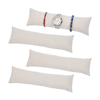 Linen Jewelry Pillow for Bracelet Display DIY-WH0170-42B-1