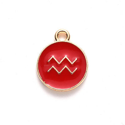 Alloy Enamel Pendants LS-ENAM-S124-01A-07J-1