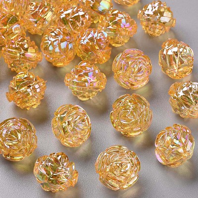 Transparent Acrylic Beads TACR-S154-31C-919-1