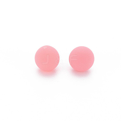 Opaque Acrylic Beads PAB702Y-B01-05-1