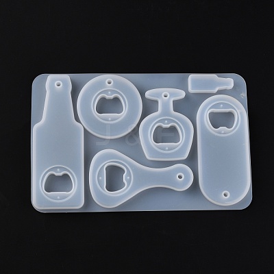 DIY Bottle Opener Silicone Molds DIY-K036-06-1